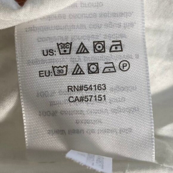 Tommy Hilfiger White Cotton Wrap Dress - Picture 11 of 12